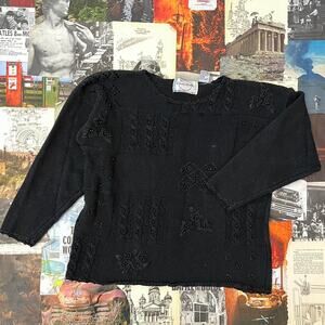 Cutest vintage embroidered sweater all